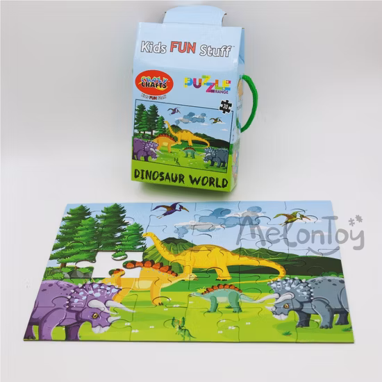 Rompecabezas de cartón impreso personalizado Rompecabezas 3D 500/1000PCS Rompecabezas de bricolaje para niños Libro de rompecabezas para niños Juegos de rompecabezas para adultos Juguetes en paquete de caja Servicio OEM/ODM